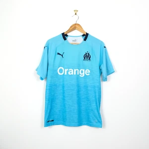 OLYMPIQUE MARSEILLE 2018/2019 THIRD FOOTBALL SHIRT JERSEY PUMA Medium M - Picture 1 of 9