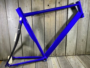 ECLIPSE R8 DOUBLE BUTTED ALUMINIUM ALLOY FRAME HYBRID BIKE BICYCLE 61CM SIZE - Picture 1 of 9