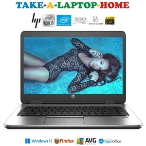 HP EliteBook i5 Win11 Laptop 256Gb NVMe SSD Bang & Olufsen Gaming GFX - BOXED - Picture 1 of 11