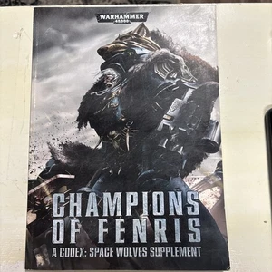 Warhammer 40K Champions of Fenris Codex Supplement Space Wolves - Picture 1 of 2