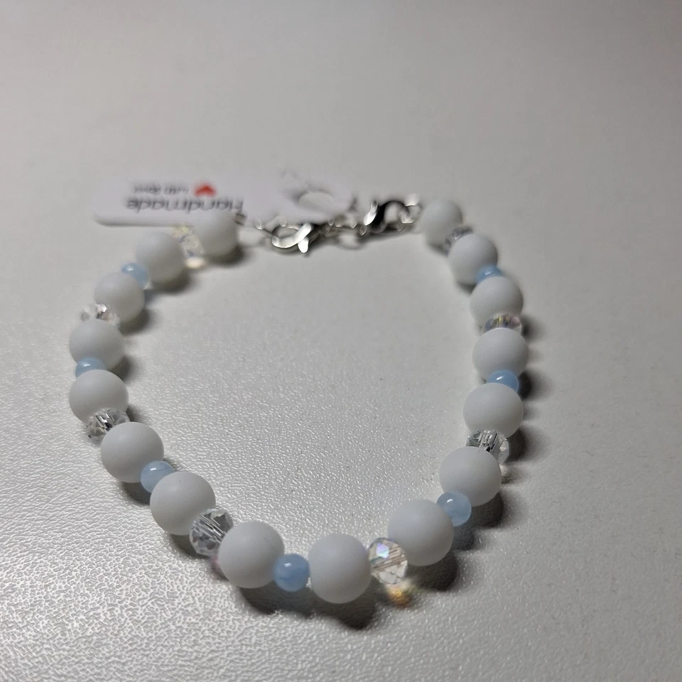 Damen Armband  Steinperlen - Bild 1 von 1