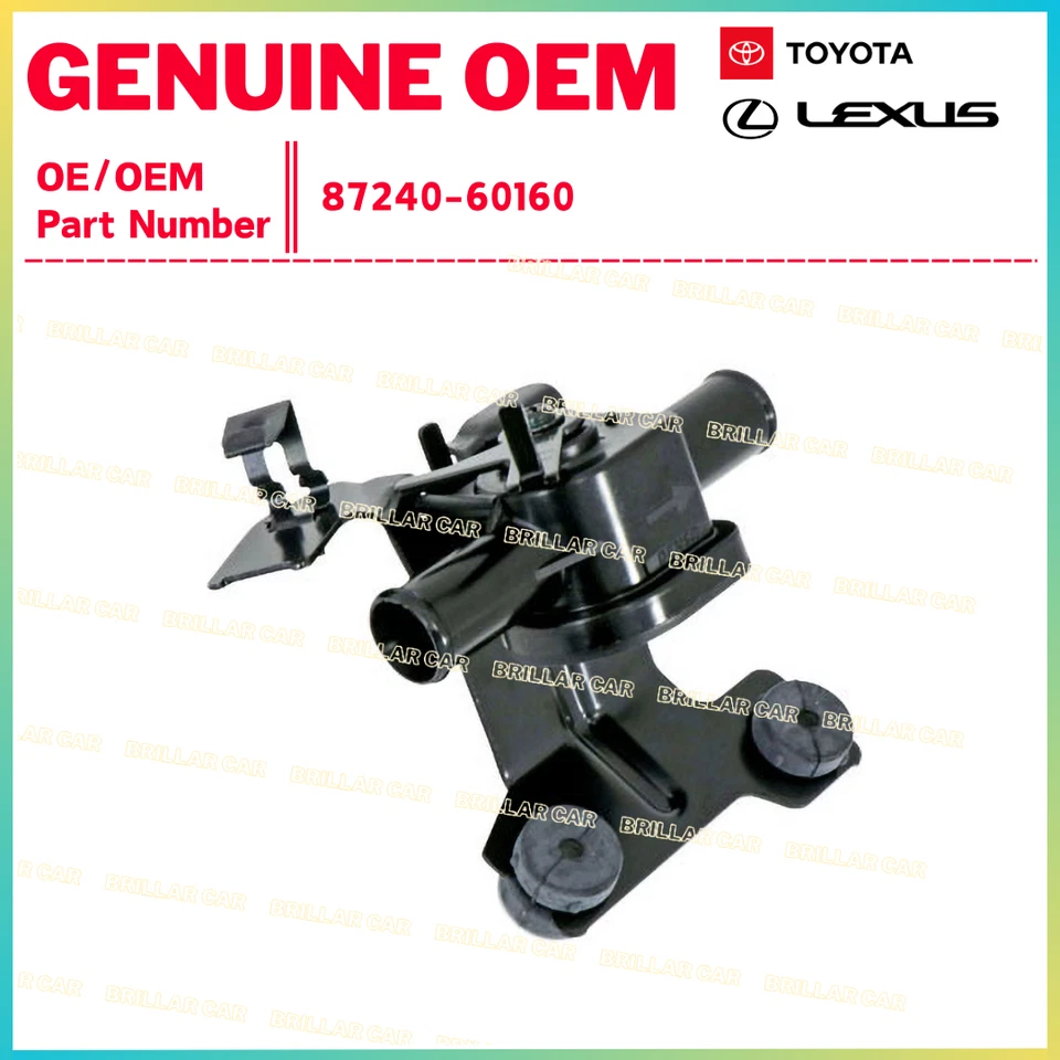 TOYOTA OEM LANDCRUISER Heater Tap NEW Valve 87240-60160 - Image 1 of 1