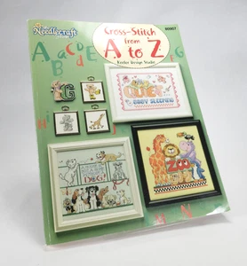CROSS STITCH Book From A to Z Patterns by Linda Gillum; Kooler Design Studio - Bild 1 von 24
