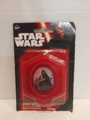 Vela de aniversário Wilton Star Wars nova em folha lacrada 2015 | Frete grátis  - Imagem 1 de 4