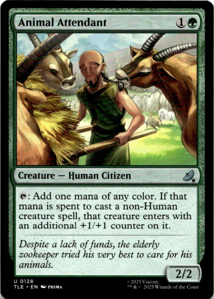 Animal Attendant U Avatar: The Last Airbender: Eternal-Legal 128 NM - Image 1 of 1