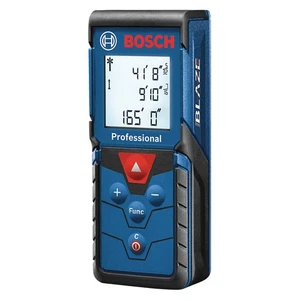 BOSCH GLM165-40 Laser Distance Meter,Blacklit,164 ft. 450W76 - Picture 1 of 1