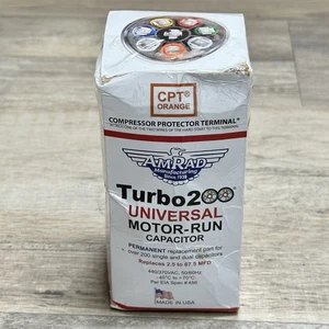 AMRad Turbo 200 Universal Motor Run Capacitor with CPT 2.5 - 67.5 - Used - Picture 1 of 8