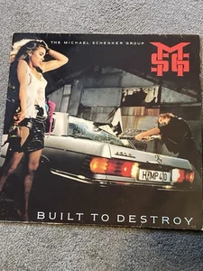 The Michael Schenker Group MSG Built to Destroy 1983 LP 12" Vinyl Record CHR1441 - Picture 1 of 1