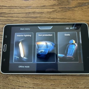 OEM 2017-2019 BMW 7 Series Samsung Connected Drive Touch Screen Tablet SM-T230NW - Picture 1 of 14