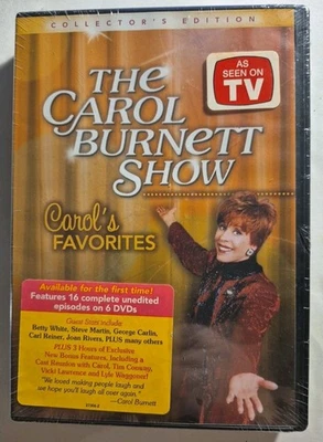 The Carol Burnett Show-Carol's Favorites DVD 6 Disc Box Set Time Life BRAND NEW - Image 1 of 3