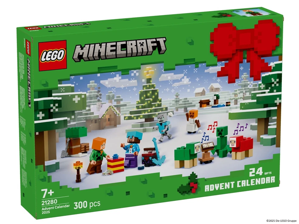 LEGO® 21280 Minecraft Adventskalender I Weihnachtskalender mit 12 tollen Figuren - Bild 1 von 4