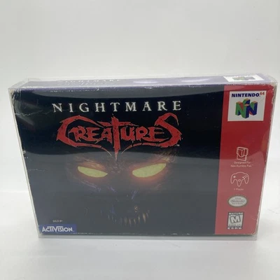 Nightmare Creatures (Nintendo 64, 1998) COMPLETE IN BOX - Image 1 of 4