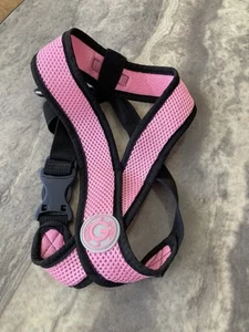 Gooby Fully adjustable Choke Free Comfort X Soft Harness Pink Size Large - Picture 1 of 6