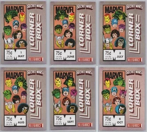 Juego completo de 12 cajas de esquina de guerra secreta Marvel Allegiance Upper Deck 2024 - Imagen 1 de 4