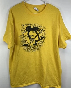 Pittsburgh Penguins 2016 Playoffs Camiseta Amarilla Adulto XL NHL Hockey - Imagen 1 de 9