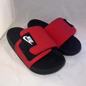 NIKE Men's Offcourt Adjust Slide University Red-White-Black DQ9624-600 Size 7 - Picture 1 of 6