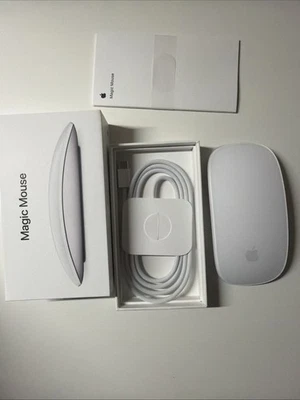 OPEN BOX - Apple Magic Mouse USB-C Multi-Touch White MXK53AM/A A3204 - Image 1 of 2