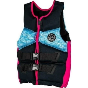 Radar T.R.A. Teen Girl's Life Jacket - Black/Blue - Picture 1 of 3