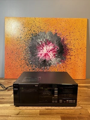 Cambiador automático reproductor de cintas multi 7 negro cubierta de casete Mitsubishi DT-156 Foto 1 de 4