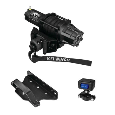 Kit combinado de cabrestante de asalto KFI 5000 lb (M3) para Can-Am Outlander 400 MAX 2004-2015 Foto 1 de 4