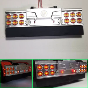 LED Taillight for 1/14 Tamiya RC Truck Car Scania 770S 6X4 56368 8X4 56371 - Picture 1 of 14