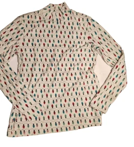 Time And True Holiday Weihnachten Shirt Langarm Gr. 8-10 - Bild 1 von 2