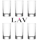 6er Set Wasserglser Wasserglas Trinkglas Glser Fllmenge 150 ml Saftglser LAV
