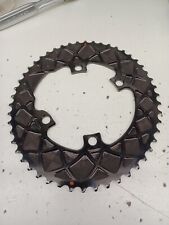 absoluteBlack 4-Bolt Road Chainring - Black 50T for Shimano 9100/8000 newtakeoff