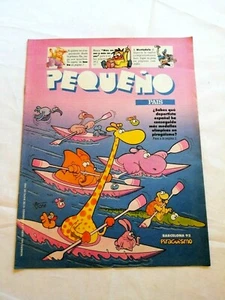 Petit Pays Canoë-Kayak Barcelone 92 Comic N°545 Jeux Olympiques 1992 Fido Dido - Photo 1/4