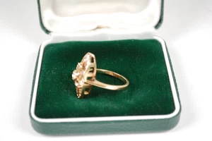Ring with Diamonds (0,35 Carat), 585 Gold, Ring Size 51 90605 - Bild 1 von 4