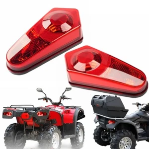 1 pair Tail Light Rear Brake Lampshade for Polaris Sportsman 500 2005-2013 700 - Picture 1 of 16