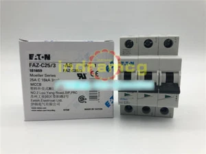 NUEVO 1 PIEZA Disyuntor Eaton FAZ-C25/3 - Imagen 1 de 1