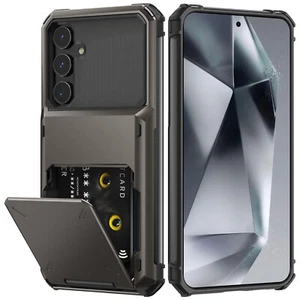 For Samsung Galaxy A15 A26 A35 A16 A56 Shockproof Card Holder Wallet Case Cover - Picture 1 of 41