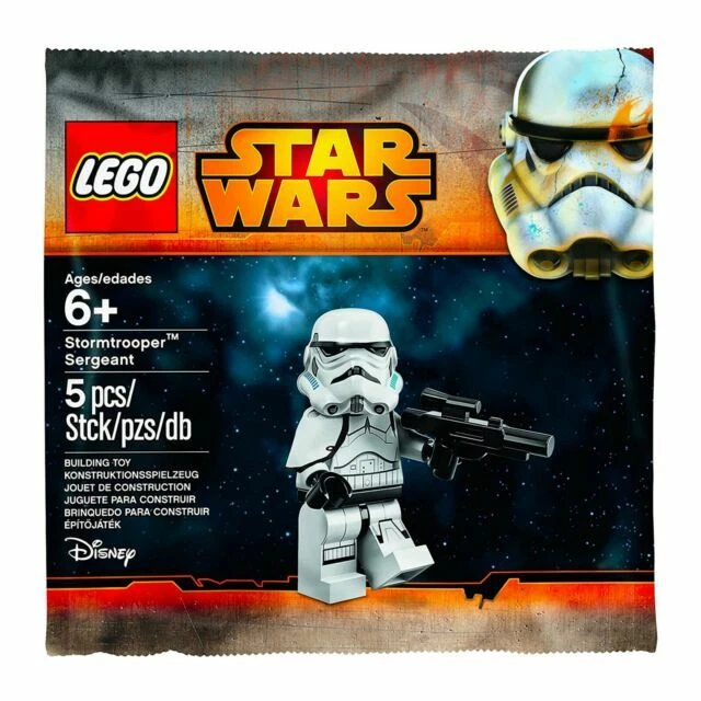 Lego Star Wars Stormtrooper Sargento Bolsa Poli 5002938 (SELADA) - Imagem 1 de 1