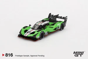(In Stock) Mini GT #816 Lamborghini SC63 #63 Lince Ferro 2024 IMSA Sebring 12 Ore - Foto 1 di 3