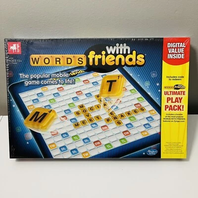 Words with Friends Magnetic Game & Message Board Zynga FREE Digital Code SEALED - Image 1 of 2