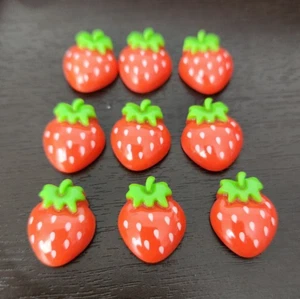35PCS Adorable Mini Resin Strawberry Charms for DIY Crafts and Hair Accessories - Picture 1 of 1