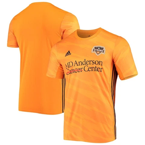 Adidas Houston Dynamo 2020 Replica Primary Soccer Jersey Men's Size S Orange Cover
