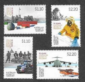 Australian Antarctic Territory - 75 Jahre AAT Programm 2022 Set mnh unm - Bild 1 von 1