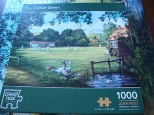 THE CRICKET GREEN - ECKPUZZLE - 1000 TEILE - GEBRAUCHT - Bild 1 von 4