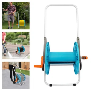 Hose Reel Cart Garden Hose Reel Cart Garden Hose Reel Cart with Wheels - Picture 1 of 24