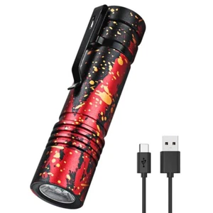 Mini Linterna LED de Bolsillo Clip En Recargable Antorcha Luz Lámpara Camping Senderismo - Imagen 1 de 9