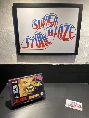 Hulk - Marvel - SNES - UK PAL Version - #105 - Bild 1 von 4
