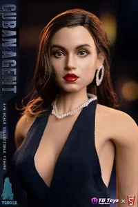 New TGToys × SWToys TG8012 1/6 Cuban Agent Female Model Toy Action Figure - Picture 1 of 18