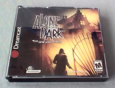 ALONE IN THE DARK: THE NEW NIGHTMARE SEGA DREAMCAST JUEGO SIN MANUAL FUNCIONA MUY BIEN! Foto 1 de 4