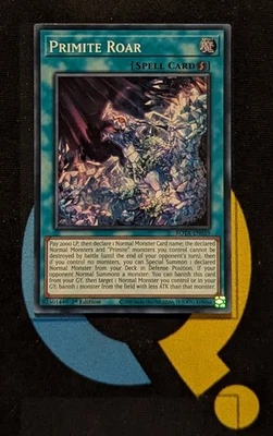 ROTA-EN059 Primite Roar Super Rare 1st Edition YuGiOh - Image 1 of 3