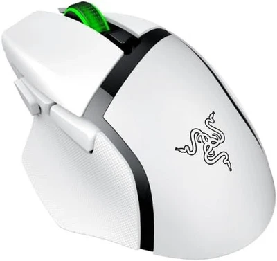 Razer Basilisk V3  X Hyperspeed Wireless Gaming Mouse (White) - Image 1 of 4