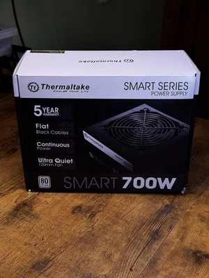 Thermaltake Smart 80 Plus 700w Power Supply - PSSPD0700NPCWUSW - Image 1 of 4