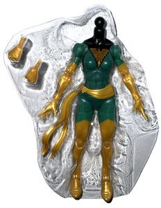 "Figura de 6"" de Jean Grey de Marvel Legends cuerpo verde y dorado solo SIN CABEZA Phoenix Force" - Imagen 1 de 8