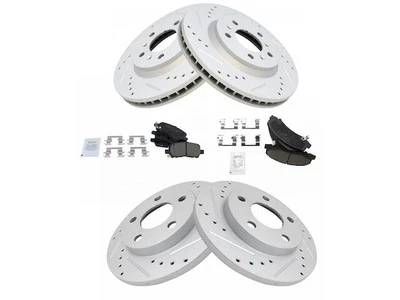 Kit de pastillas de freno y rotor 91727ZCQH para Chevrolet Impala Limited 2014-2016 Foto 1 de 2